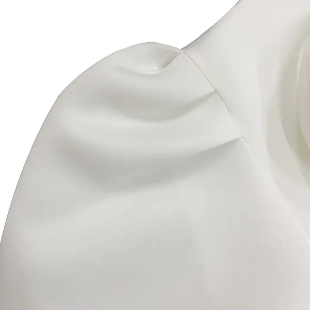 Women‘s Prom Cocktail Party Dress Wedding Guest Dress Swing Dress Long Dress Maxi Dress Purple Yellow Red Half Sleeve Pure Color Bow Spring Summer Stand Collar 2023 S M L XL XXL 3XL 12db1daf5b887f40804e3366d78b63c0