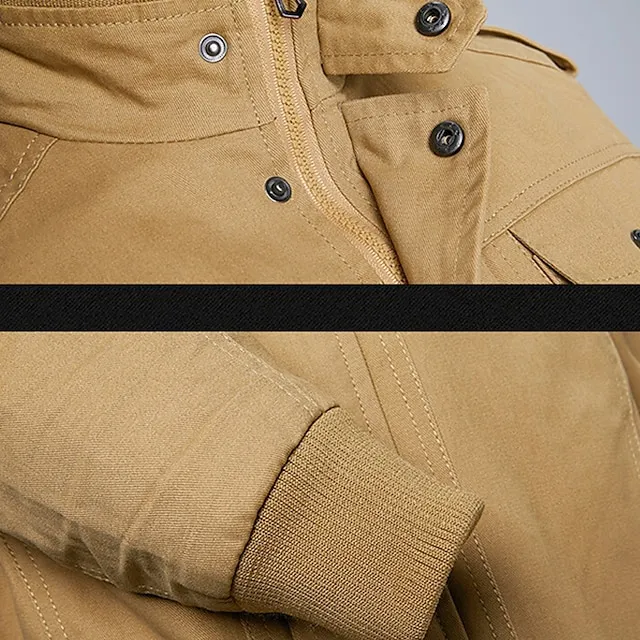 Men’s Lightweight Jacket Summer Jacket Casual Jacket Work Jacket Windproof Warm Street Holiday Daily Wear Zipper Turndown Streetwear Chic & Modern Casual Jacket Outerwear Pure Color Pocket Black Army a98d552fdb8439470832dcde6f4e94aa