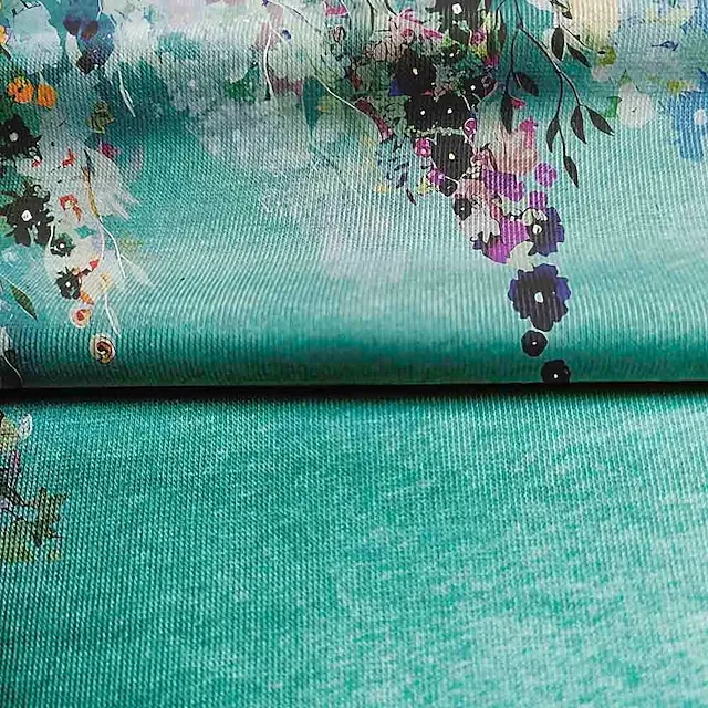 Women’s T shirt Tee Floral Graphic Striped Daily Weekend Green Print Long Sleeve Daily Basic Round Neck Regular Fit Fall & Winter 0c7f07fd98925ebfadacb1047b45aa70