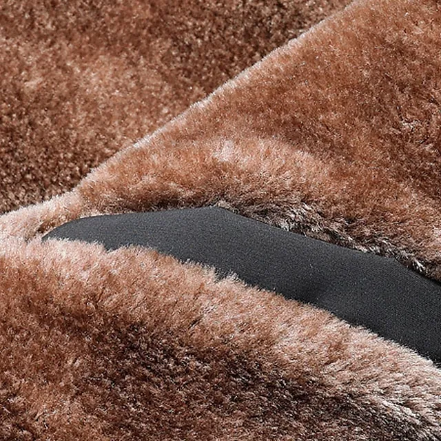 Men’s Winter Jacket Fleece Jacket Outdoor Daily Wear Warm Zipper Pocket Fall Winter Plain Fashion Streetwear Stand Collar Regular Black Dark Navy Blue Dark Gray Jacket 078a8fc236f21181a90961c3cba96b9b