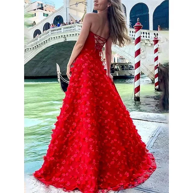 Women’s Black Dress Prom Dress Party Dress Long Dress Maxi Dress Black Pink Red Sleeveless Pure Color Drawstring Fall Winter Autumn Strapless Fashion Winter Dress Wedding Guest Evening Party 2023 S M f353ec9710bc093fb05ca8ae18157a72